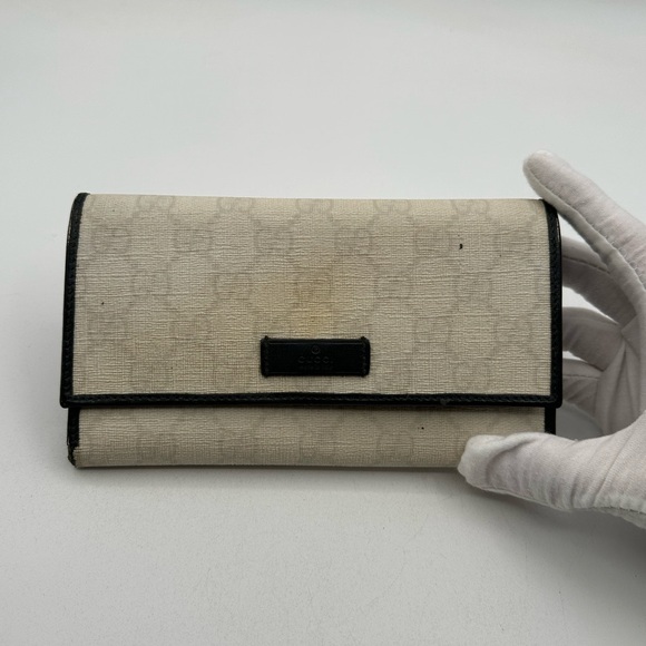 Gucci Handbags - Gucci Long Tri Fold Wallet